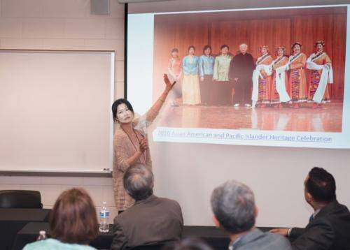 Sociology Professor Yan Yu Took Part in a Celebration of a Decade-Long Partnership with the Grand Rapids Chinese Language School